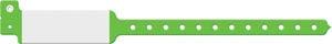 Wristband, Adult/ Pediatric, Imprinter Vinyl, Neon Lime Green, 500/bx