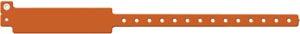 Wristband, Adult, Write-On Vinyl, Orange, 500/bx