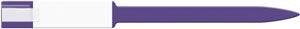 Wristband, Adult/ Pediatric, Imprinter Soft Vinyl, Self Adhesion, Purple, 250/bx