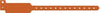 Wristband, Adult/ Pediatric, Write-On Tri-Laminate, Orange, 500/bx