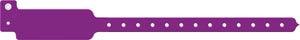 Wristband, Adult/ Pediatric, Write-On Tri-Laminate, Purple, 500/bx