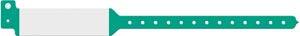 Wristband, Adult, Imprinter Tri-Laminate, Green, 500/bx