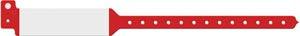 Wristband, Adult, Imprinter Tri-Laminate, Red, 500/bx