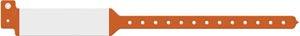 Wristband, Adult, Imprinter Tri-Laminate, Orange, 500/bx