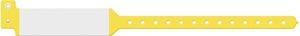 Wristband, Adult, Imprinter Tri-Laminate, Yellow, 500/bx