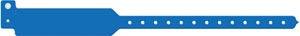 Wristband, Adult, Write-On Tri-Laminate, Blue, 500/bx