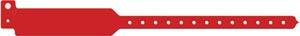 Wristband, Adult, Write-On Tri-Laminate, Red, 500/bx