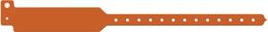 Wristband, Adult, Write-On Tri-Laminate, Orange, 500/bx