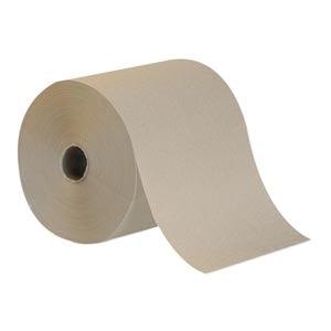 Hardwound Roll Towels, Brown, 7.85