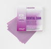 Dental Dam, Medium, Purple, 6" x 6", Peppermint, Latex Free (LF), 15 sheets/bx