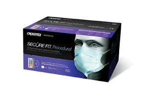 ASTM Level 2 Earloop Mask, Blue, 50/bx, 10 bx/ctn