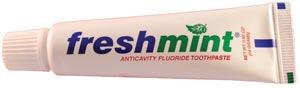 Anticavity Fluoride Toothpaste, 0.85 oz, Laminated Tube, 144/bx, 5 bx/cs