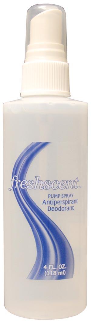 Anti-Perspirant Deodorant, 4 oz Pump Spray, 48/cs (84 cs/plt) (Made in USA) (Item is considered HAZAMAT and cannot ship via Air or to AK, GU, HI, PR, VI) (Minimum Expiry Lead is 120 days)