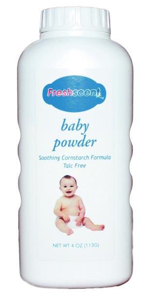 Baby Powder, Talc-Free, Soothing Cornstarch Formula, 4 oz, 48/cs(Item is on manufacturer backorder with an expected ETA of mid-March, 2024)