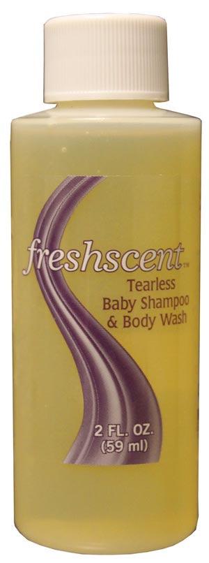 Tearless Baby Shampoo & Body Wash, 2 oz, 96/cs (90 cs/plt) (Made in USA)