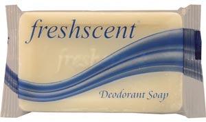 Freshscent Deodorant Soap, #1, Individually Wrapped, 50/bx, 10 bx/cs