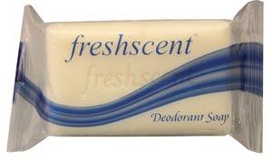 Freshscent Deodorant Soap, #5, Individually Wrapped, Bulk, 100/cs