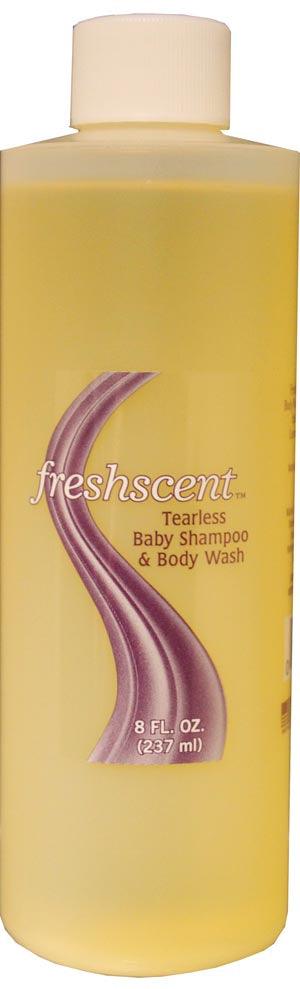 Tearless Baby Shampoo & Body Wash, 8 oz, 36/cs  (Made in USA)