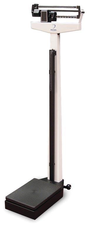 Mechanical Scale, Telescoping Height Rod, 450 lbs Capacity, 10½