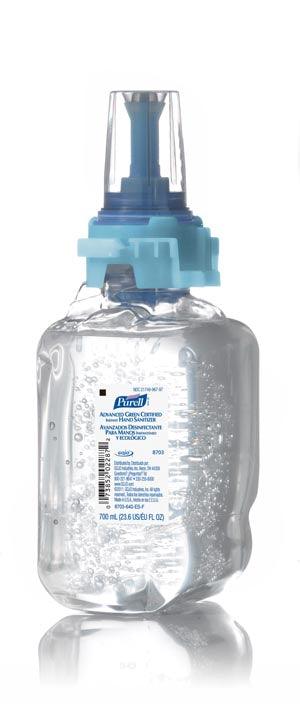 ADX™ Instant Hand Sanitizer, 700mL, 4/cs (091224) (Item is considered HAZMAT and cannot ship via Air or to AK, GU, HI, PR, VI)