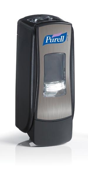 Dispenser, 700mL, Chrome/ Black, 6/cs (091227)