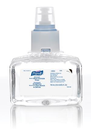 Instant Hand Sanitizer, Refill, Foam, 700mL, 3/cs (196 cs/plt) (091201) (Item is considered HAZMAT and cannot ship via Air or to AK, GU, HI, PR, VI)