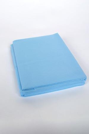 Fitted Cot Sheet, Standard Weight, Medium Blue, 30