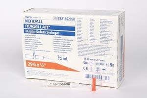 Insulin Safety Syringe, 1mL, 29G x ½