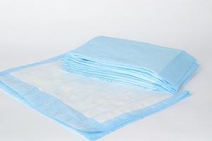 Tendersorbâ„¢ Fluff Filled Underpad, Lt. Blue Backsheet, Large, 23