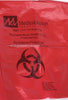 Biohazard Bag, 25" x 30", 1.8 mil, 12-14 Gal, Clear/ Black, Print/ Label, Max. Temp 285Â°F, Biohazard Labeling, Biohazard Symbol, English/ Spanish, 200/cs