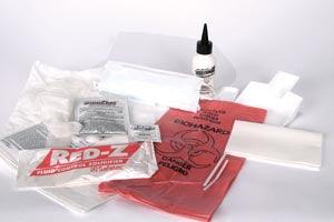 Red-Z Deluxe Emergency Response Kit, Polybagged, Up to 1.25 Gallon, 6/cs