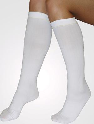 Knee-Length, Ribbed Finish, X-Large, White, 12 pr/cs