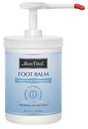 Foot Balm Crème, 36 oz Europump (Cannot be sold to retail outlets and/ or Amazon)