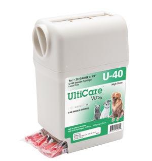 UltiGuard U-40 Syringe Dispenser, 29G x ½