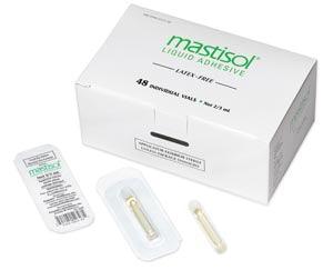 Medical Adhesive, 2/3mL Vials, 48/bx  (US Only-No Puerto Rico) (Item is considered HAZMAT and cannot ship via Air or to AK, GU, HI, PR, VI)