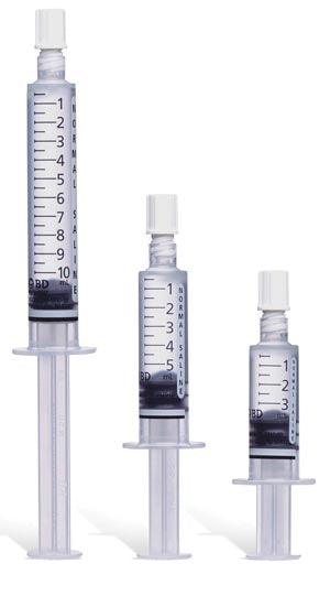 Pump Compatible Saline Syringe, 10mL, Standard Plunger Rod, 30/bx, 16 bx/cs (Rx) (Temp Sensitive; Non-Returnable)(Drop Ship Requires Pre-Approval)