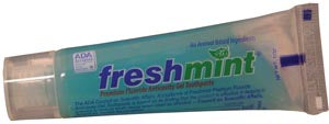 Freshmint Premium Anticavity Gel Toothpaste, 1.0 oz, ADA Approved, 144/cs