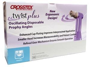 Prophy Angle, Firm Cup White, Disposable,  100/bx