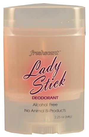 Lady Stick Deodorant, 2.25 oz, Alcohol & Aluminum Free, 24/bx