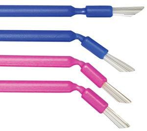 Applicator Brushes, Blue, 100/tube