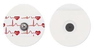 Electrode, PE Foam, Adult, Oval, 43mm x 45mm, General Purpose, Stress & Holter, 50/pch, 20 pch/bx (24 bx/plt) (091957)