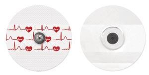 Electrode, Cloth, Adult, Round, 55mm, General Purpose, Stress & Holter, 50/pch, 20 pch/bx (24 bx/plt) (091959)