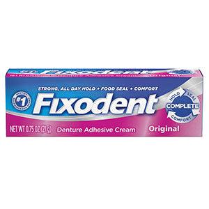 Fixodent Denture Adhesive, Original, .75 oz, 24/cs