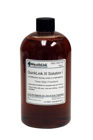 Quicklink III, Solution I, 16 oz (Item is Non-Returnable)