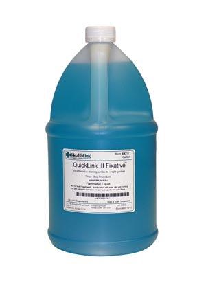 Quicklink III, Fixative, Gallon (Item is Non-Returnable)  (Item is considered HAZMAT and cannot ship via Air or to AK, GU, HI, PR, VI)