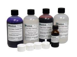 Gram Stain Set, Trad. 4 x 8 oz/bx (Item is Non-Returnable)