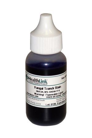 Fungal Tzanck Stain, 1 oz (Item is Non-Returnable)  (Item is considered HAZMAT and cannot ship via Air or to AK, GU, HI, PR, VI)