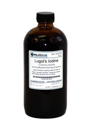 Lugol's Iodine, 16 oz (Item is Non-Returnable)