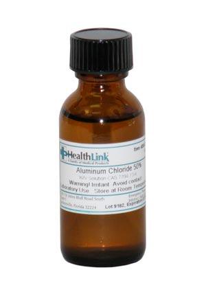 Aluminum Chloride, 50%, 1 oz (Item is Non-Returnable)