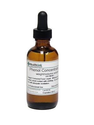 Phenol, 89%, Dropper Bottle, 2 oz (Item is Non-Returnable)  (Item is considered HAZMAT and cannot ship via Air or to AK, GU, HI, PR, VI) (DROP SHIP ONLY)